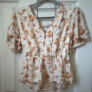 floral Abercrombie and fitch top